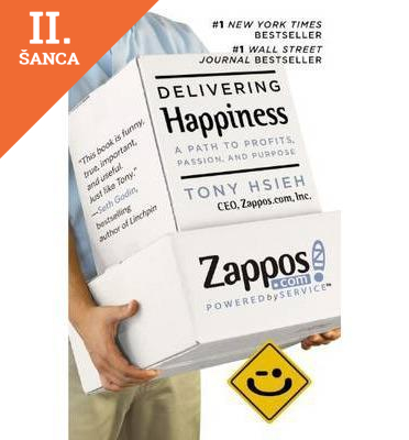 Lacná kniha Delivering Hapiness