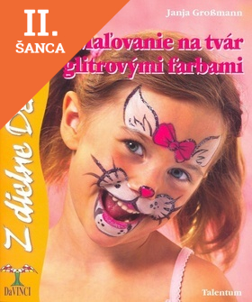 Lacná kniha DaVinci 29 Maľovanie na tvár glitrovými farbami