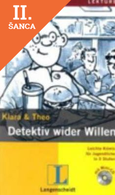 Lacná kniha Detektiv wider Willen +CD  St.1