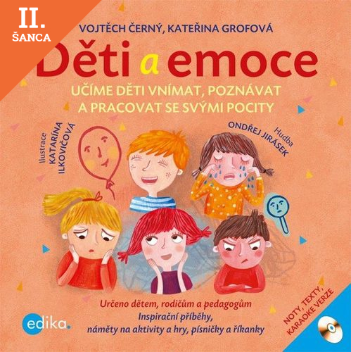 Lacná kniha Děti a emoce + CD