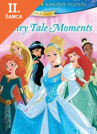 Lacná kniha Disney Princess