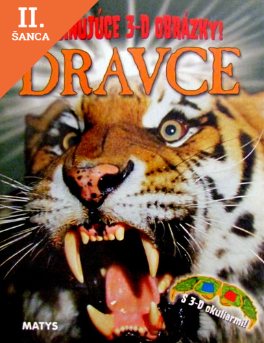 Lacná kniha Dravce, Fascinujúce 3-D obrázky!