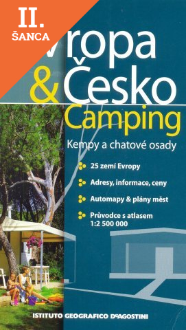 Lacná kniha Evropa&Česko Camping