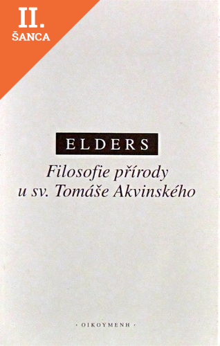 Lacná kniha Filosofie přirody u sv. Tomáše Akvinského