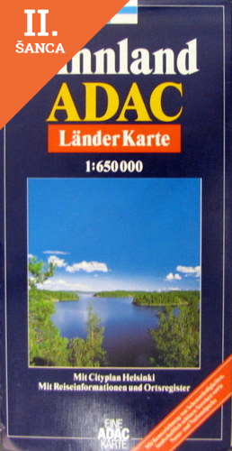 Lacná kniha Finnland ADAC 1:800 000