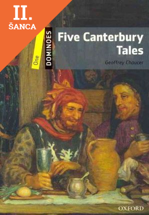 Lacná kniha Five Canterbury Tales