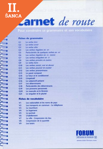 Lacná kniha Forum 1 Carnet de route - zošit na cesty