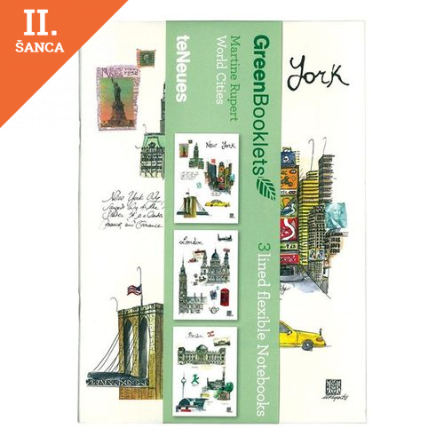 Lacná kniha Green Booklets Worldcities triple pack