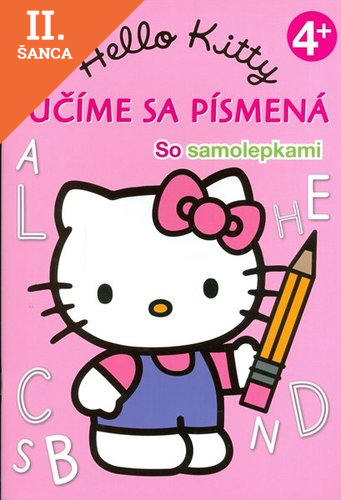 Lacná kniha Hello Kitty Učíme sa písmená