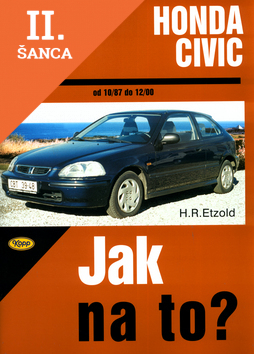 Lacná kniha Honda Civic 10/87 - 3/01 č. 64
