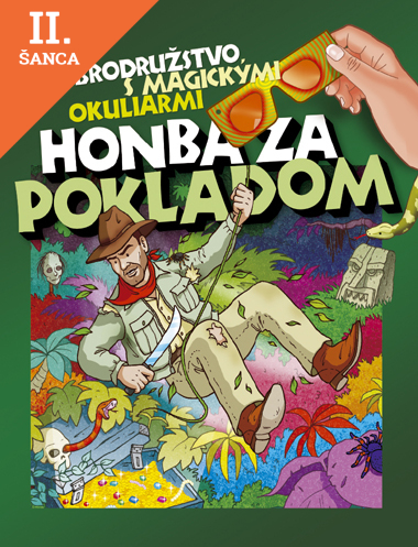 Lacná kniha Honba za pokladom-dobrodružstvo s magickými okuliarmi