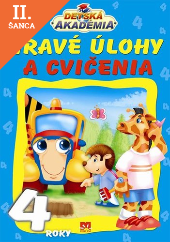 Lacná kniha Hravé úlohy a cvičenia pre deti, 4 roky