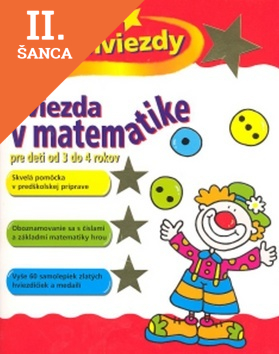 Lacná kniha Hviezda v matematike 3-4 roky