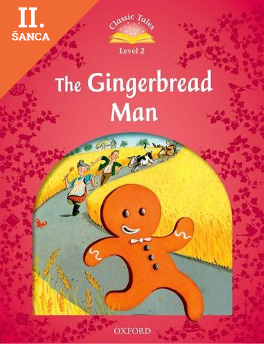 Lacná kniha Gingerbread Man + CD