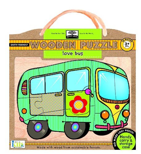 Love bus - Wooden puzzle