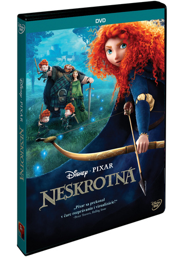 Kniha Neskrotná DVD (SK)