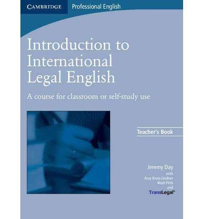 Introduction to International Legal English