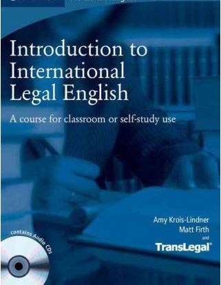 Introduction  to International Legal Eng.+CD