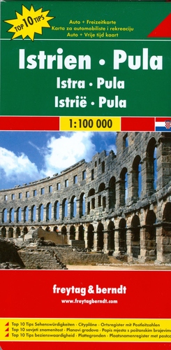 Instrien - Pula 1:100 000- Automapa