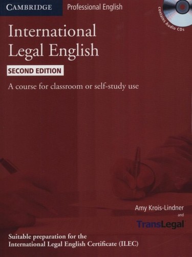 International Legal English 2nd edition + 3CDs