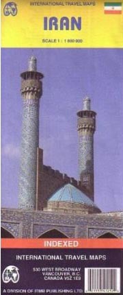 IRAN 1:1 800 000 MAPA