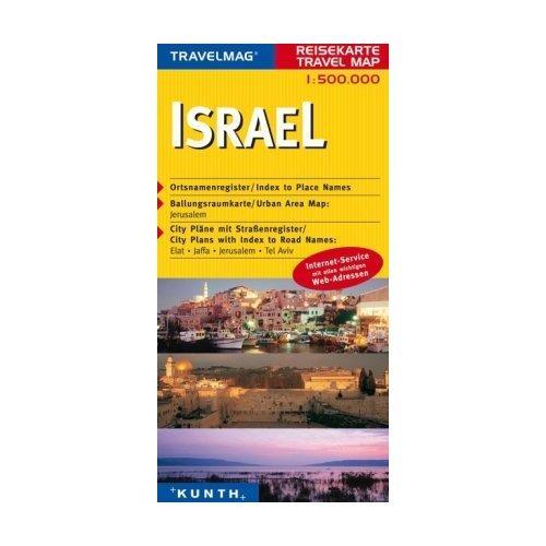 Israel Travelmag 1:500 000