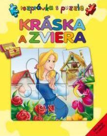 Kniha Kráska a zviera - Rozprávka s puzzle