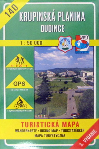 Krupinská planina-Dudince TM 140 1:50 000