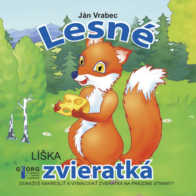 Lesné zvieratká - dokážeš nakresliť a vymaľovať
