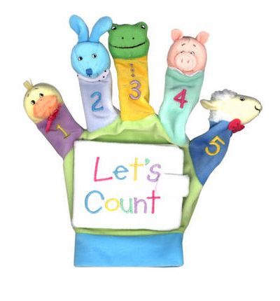 Let´s Count Hand - Puppet Book