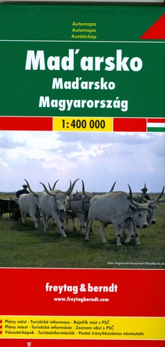 Maďarsko 1:400 000