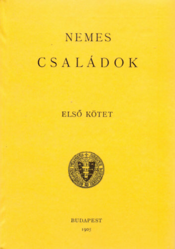 Kniha Magyar Nemzetségi zsebkönyv I 2. Nemes családok - Gyula Schönherr