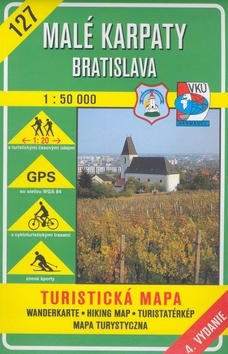 Malé Karpaty-Bratislava TM 127  1:50 000