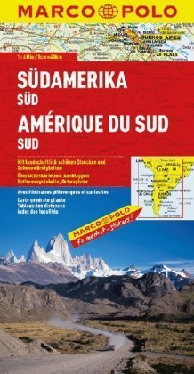 Južná Amerika - Juh 1:4 000 000