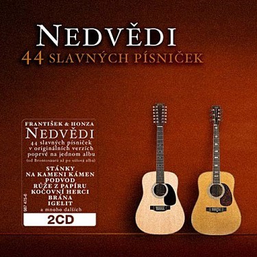 Nedvědi Honza a František - 44 slavných písniček 2CD
