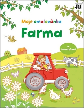 Moje omalovánka s vodovkami Farma