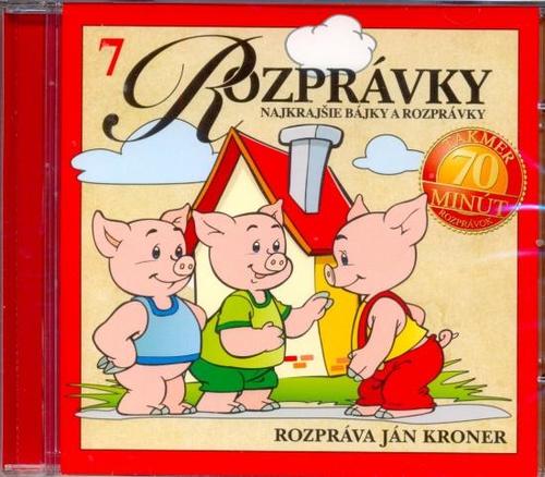 Rozprávka - Najkrajšie bájky a rozprávky 07 (J.Króner)   CD