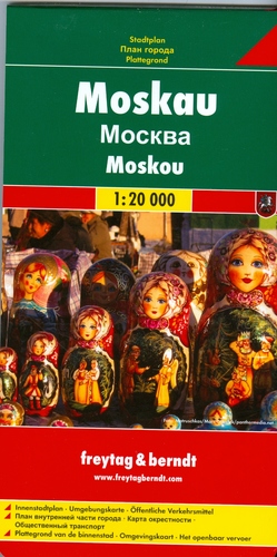 Moskva mapa 1:20TIS.
