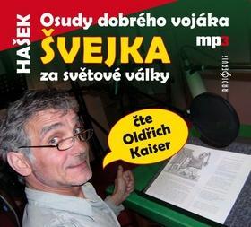 Kniha Osudy dobrého vojáka Švejka za světové války - CDmp3 - CD