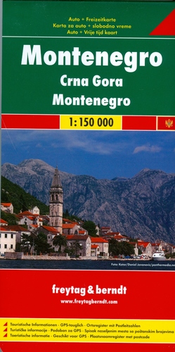 Montenegro/Čierna hora 1:150 000 FB