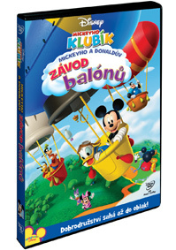 Kniha Mickeyho klubík: Mickeyho a Donaldův závod balónů DVD
