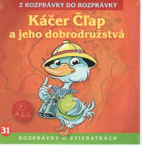 Rozprávka - Káčer Čľap a jeho dobrodružstvá CD (kartón)