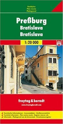Mapa Bratislava 1:20 000