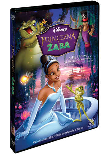 Princezná a žaba DVD (SK)