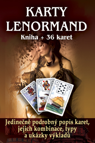 Kniha Karty Lenormand - krabička