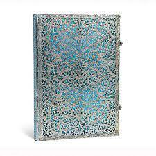 Kniha Maya Blue Grande Unlined