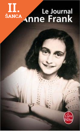 Lacná kniha Le Journal d´Anne Frank