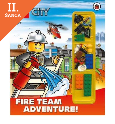 Lacná kniha Lego city Fire team adventure!