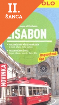 Lacná kniha Lisabon - cestovní průvodce se skládací mapou