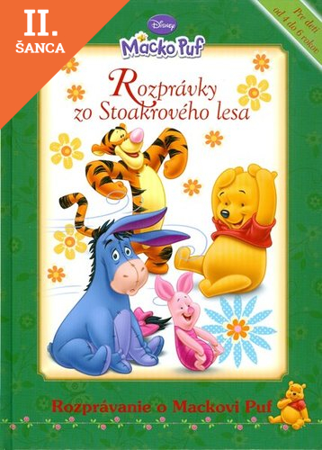 Lacná kniha Macko Puf Rozprávky zo Stoakrového lesa